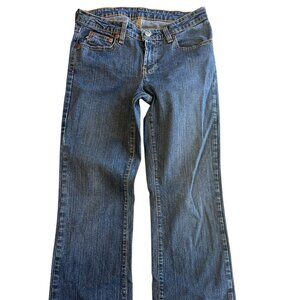 Polo Ralph Lauren Vintage Youth Jeans Girls Size 2 Denim Stretch Waist 30 Inseam